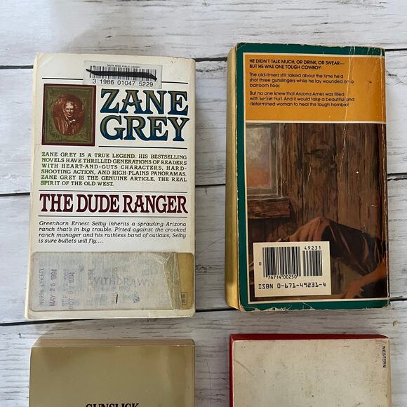 Zane Grey Western Book Bundle Arizona Ames Lone Star Ranger Dude Ranger - Picture 2 of 3